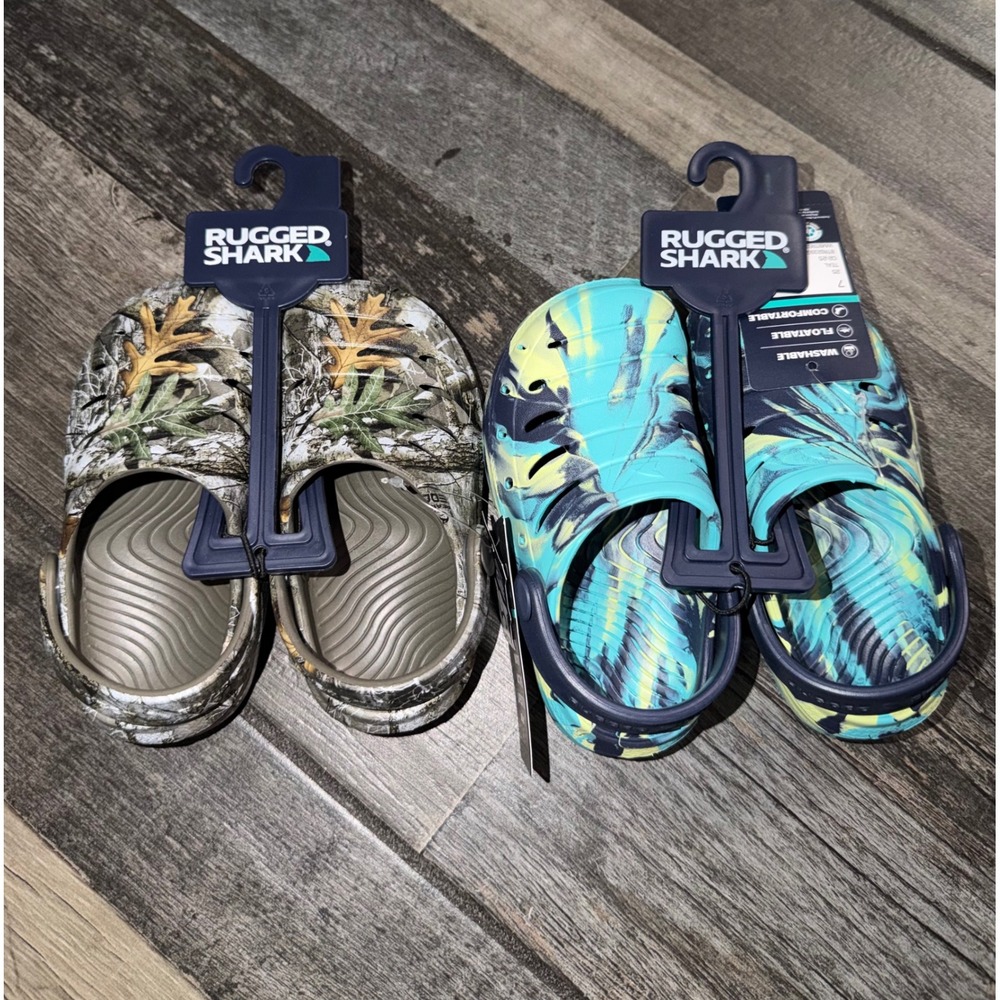 Boy clogs size 8 2 pack